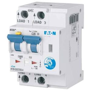 Eaton 187222 Brandbeveiligingsschakelaar 2-polig 20 A 0.03 A 230 V/AC 1 stuk(s)