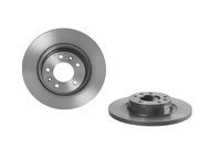 Remschijf COATED DISC LINE BREMBO, Remschijftype: Massief, u.a. fÃ¼r Fiat, Peugeot, CitroÃ«n, Toyota