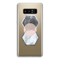 Creatieve toets: Samsung Galaxy Note 8 Transparant Hoesje