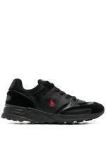 Polo Ralph Lauren Trackster 200 leather sneakers - Noir - thumbnail