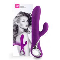 Loverspremium - Venus USB-Oplaadbare Rabbit Vibrator Paars - thumbnail