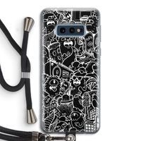Vexx Black City : Samsung Galaxy S10e Transparant Hoesje met koord
