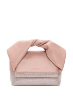 JW Anderson petit sac à main Twister en cuir - Rose - thumbnail