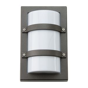 SG Trio Mini LED Wandlamp 10W 3000K grafiet IP65 IK10 633524