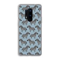 Zebra: OnePlus 8 Pro Transparant Hoesje