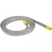 Delock Geflochten slang voor EMV afscherming rekbaar 2 m x 6 mm