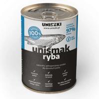 UNISZKI UNIsmak Fish - natvoer voor honden - 410g