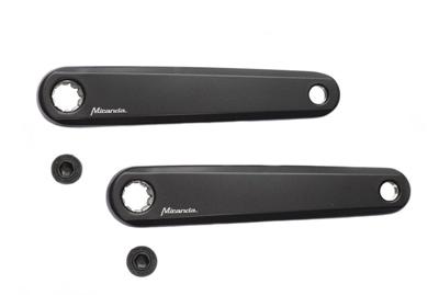 Miranda Set cranks e-bike aluminium 170 mm zwart