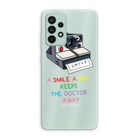 Smile: Samsung Galaxy A52s 5G Transparant Hoesje