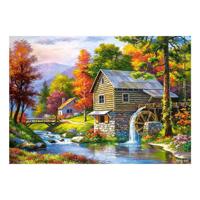 Selecta Castorland legpuzzel old sutter's mill, 500st. Selecta Castorland legpuzzel old sutter's mill, 500st.