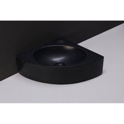 Fontein Forzalaqua Turino Graniet Gezoet Zwart 30x30x10 cm Forzalaqua