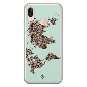 Huawei P20 Lite siliconen hoesje - Wild world