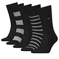 Tommy Hilfiger sokken giftbox 5-pack zwart - thumbnail