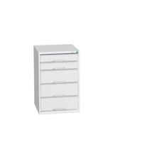 Bott Verso Schuifladenkast | 525x550x800mm | 5 Laden | RAL 7035 - 16925012.16