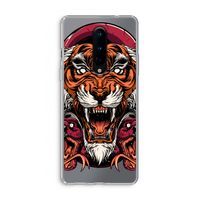 Tiger and Rattlesnakes: OnePlus 8 Transparant Hoesje