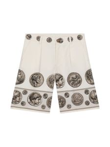 Dolce & Gabbana Kids bermuda imprimé - Tons neutres