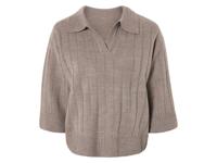 esmara Gebreide dames trui (Beige, XS (32/34))