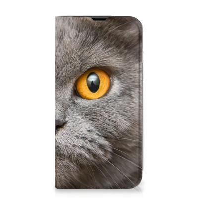 Smartphone hoesje iPhone 14 Britse Korthaar Smartphone hoesje iPhone 14 Britse Korthaar