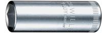 Stahlwille dop lang 6k 1/4"-4mm