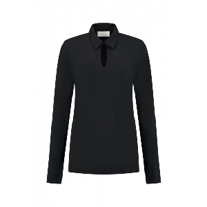 Helena Hart - Zwart | Dames | Top | Zwart | L | regular | Kamst mode