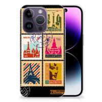 Apple iPhone 14 Pro | Silliconen Back Cover | Postzegels