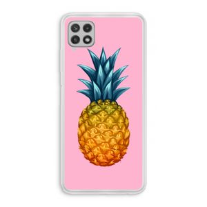 Grote ananas: Samsung Galaxy A22 4G Transparant Hoesje