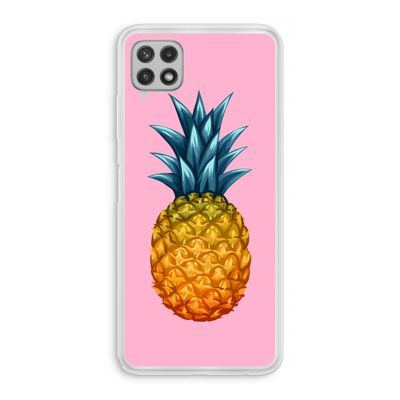 Grote ananas: Samsung Galaxy A22 4G Transparant Hoesje