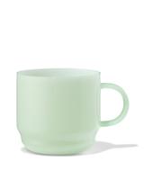HEMA Mok 260ml borosilicaatglas stapelbaar (groen)