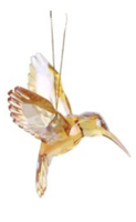 Orn.plc kolibrie geel l10cm - Kurt s adler