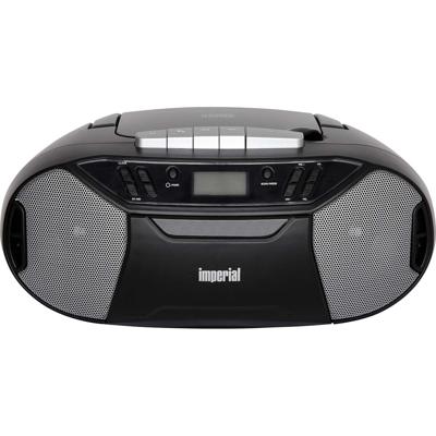 Imperial PBB 1 Compacte draagbare boombox met CD-speler, cassettedeck en FM-radio - 22-325-00