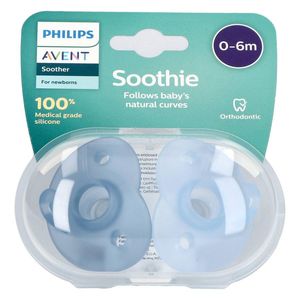 Philips Avent Fopspeen +0m Soothie Boy 2