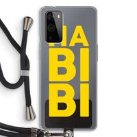 Habibi Majorelle : OnePlus 9 Pro Transparant Hoesje met koord