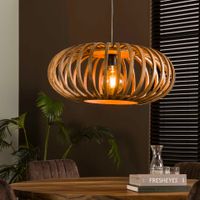 LifestyleFurn Hanglamp Wilton Mangohout - Massief mango naturel - thumbnail