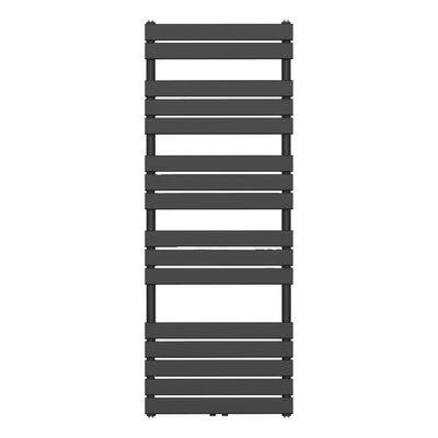 Handdoekradiator BWS Ress Middenaansluiting 160x60 cm Zwart