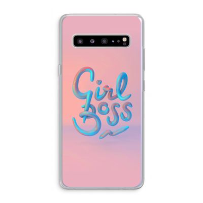 Girl boss: Samsung Galaxy S10 5G Transparant Hoesje