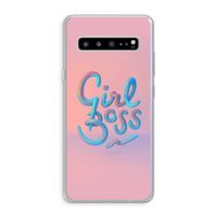 Girl boss: Samsung Galaxy S10 5G Transparant Hoesje