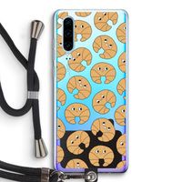 Croissant: Huawei P30 Transparant Hoesje met koord