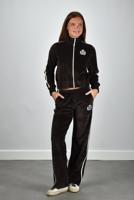 Sporty & Rich broek NY Crest Velour PA02265243BR03 chocolate