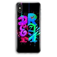 Dream: iPhone XS Max Transparant Hoesje