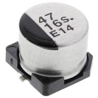 Panasonic Elektrolytische condensator SMD 47 µF 16 V 20 % (Ø) 6.3 mm 1 stuk(s)