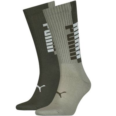 Puma 2 stuks Seasonal Logo Crew Sock * Actie *