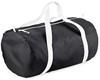 Atlantis BG150 Packaway Barrel Bag - Black/White - 50 x 30 x 26 cm