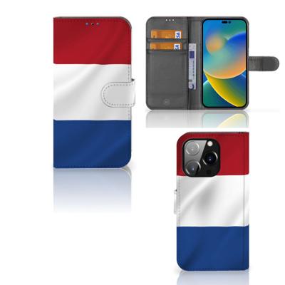 iPhone 14 Pro | Bookstyle Case | Nederlandse Vlag