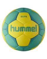 Hummel Ballen Elite handbal neongeel neon donker groen - thumbnail