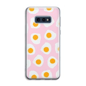 Dancing eggs: Samsung Galaxy S10e Transparant Hoesje