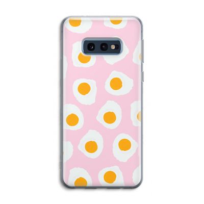 Dancing eggs: Samsung Galaxy S10e Transparant Hoesje