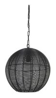 Light & Living Hanglamp Amarah - Mat Zwart