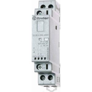 Finder 22.32.0.024.1420 Contactor 2x NC 24 V/DC, 24 V/AC 25 A 1 stuk(s)