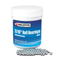 Weldtite kogels 3/16 potje 500 stuks 06143