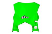 UFO PLAST startnummerbord start number plate ufo kawasaki green
